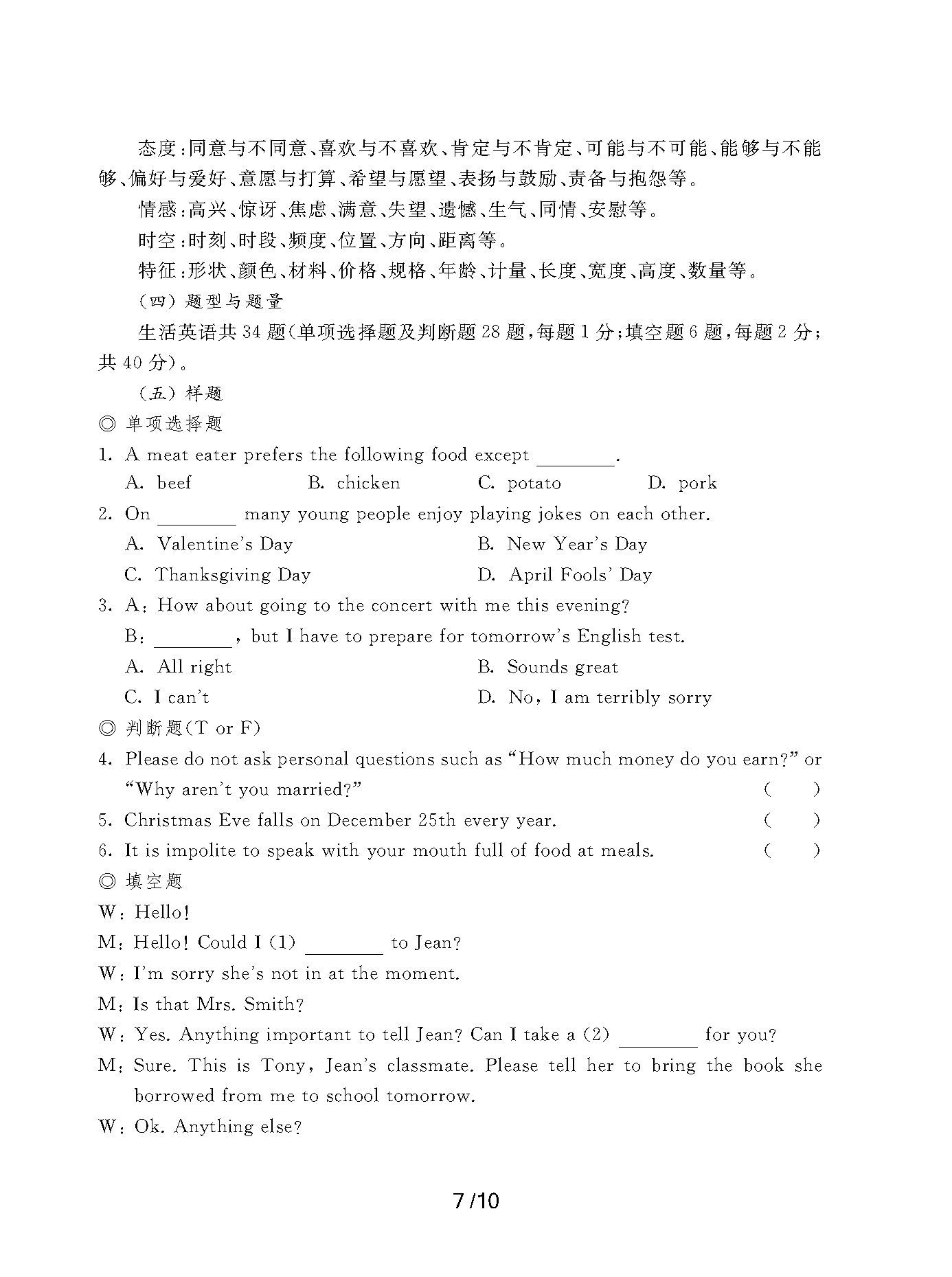 2023年上海市部分普通高校专科层次依法自主招生考试-统一入学测试考纲_页面_07.png